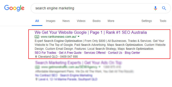 Rank One SEO | Web Design Brisbane | Digital Marketing | 129 Fitzroy St, Cleveland QLD 4163, Australia | Phone: 0409 047 698