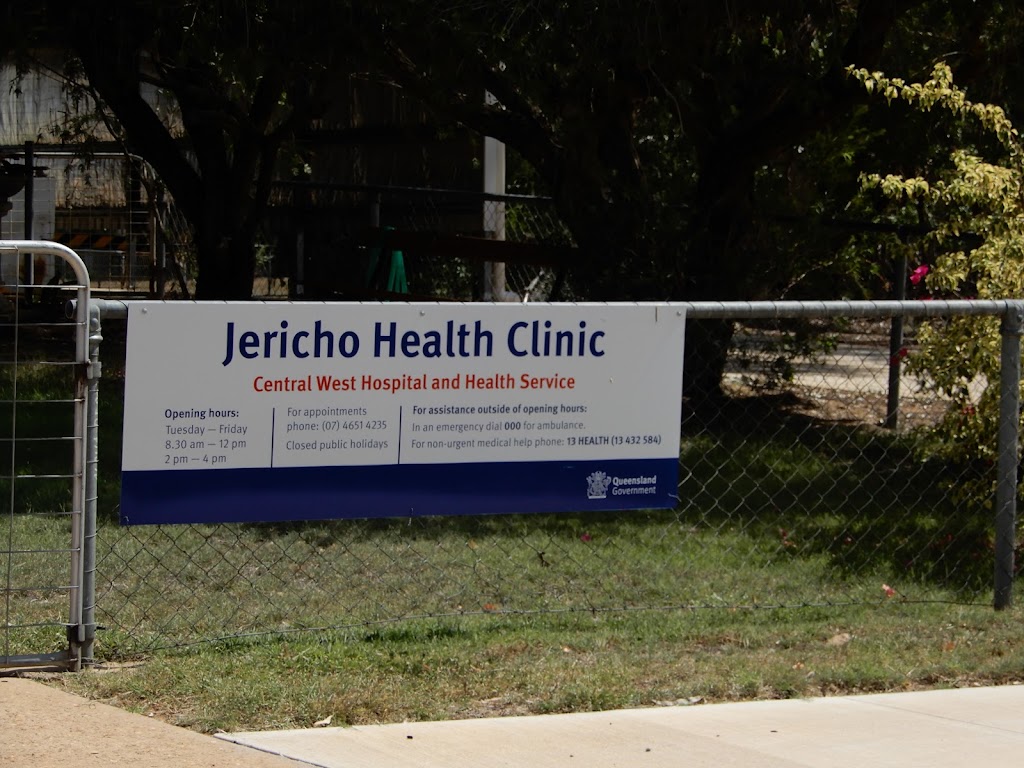 Jericho Community Clinic | local government office | 19 Pasteur St, Jericho QLD 4728, Australia | 0746514235 OR +61 7 4651 4235