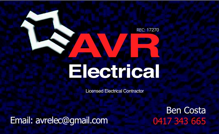 AVR ELECTRICAL | electrician | 8 Concord Pl, Ferntree Gully VIC 3156, Australia | 0417343665 OR +61 417 343 665