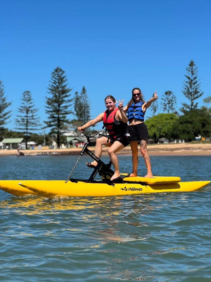 Peninsula Water Sports Hire | Set up on the beach at, Jamieson Park, 8 Reef Point Esplanade, Scarborough QLD 4020, Australia | Phone: 0448 696 850