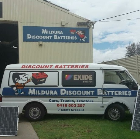 Mildura Discount Batteries | car repair | 7 Scott Cres, Mildura VIC 3500, Australia | 0418502207 OR +61 418 502 207