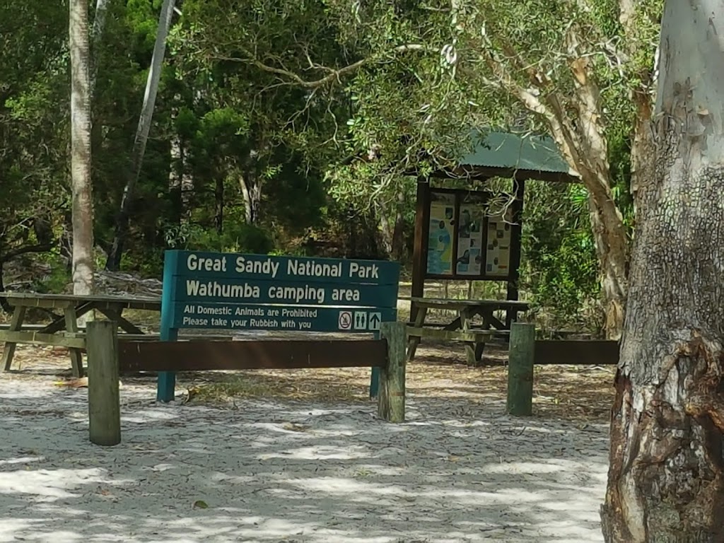 Wathumba Camp Site | Wathumba Rd, Fraser Island QLD 4581, Australia