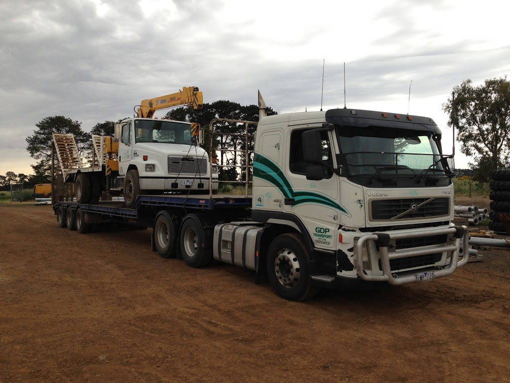 GDP Transport |  | 65 Bald Hills Rd, Creswick VIC 3363, Australia | 0353452150 OR +61 3 5345 2150