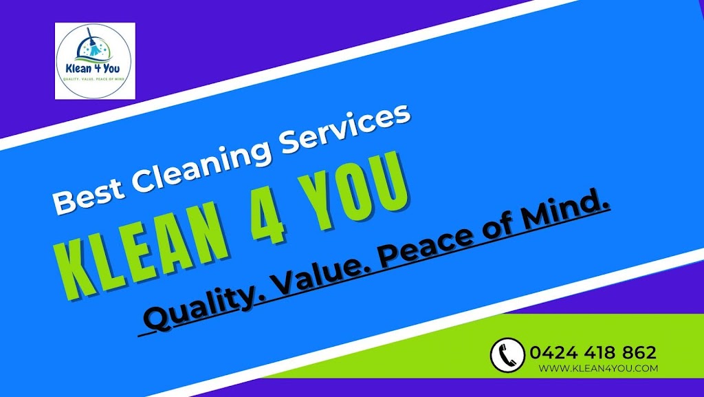 klean 4 you | 21 Masters Ave, Norman Gardens QLD 4701, Australia | Phone: 0424 418 862