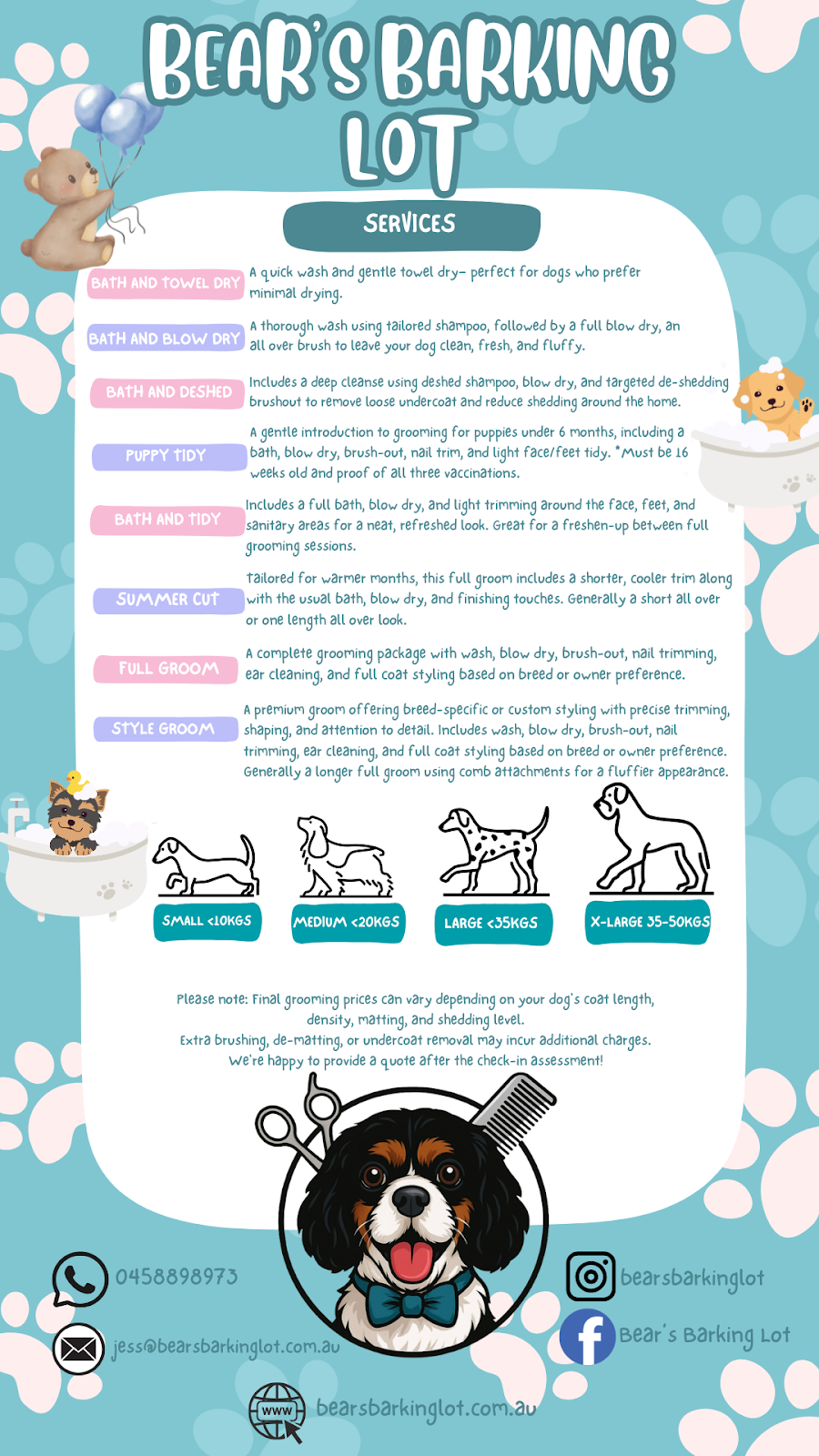 Bears Barking Lot | 24 Mahogany Dr, Plainland QLD 4341, Australia | Phone: 0458 898 973