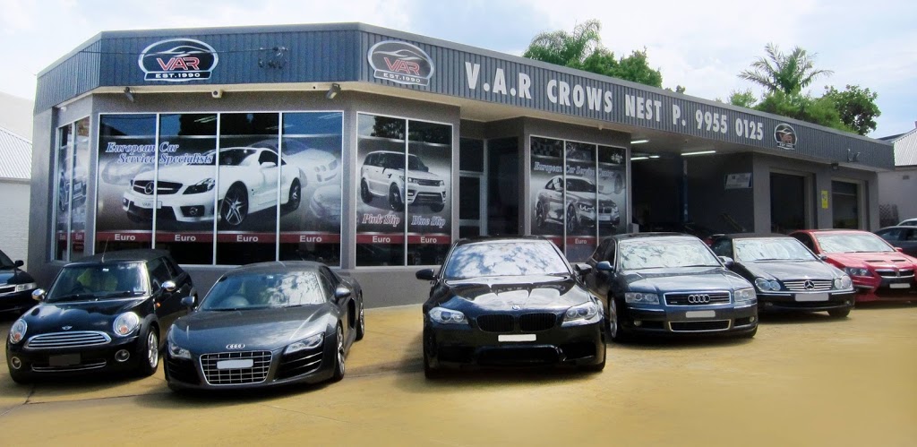 V.A.R Crows Nest | 190 West St, Crows Nest NSW 2065, Australia | Phone: (02) 9955 0125