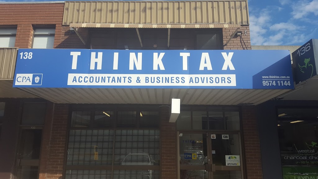 THINK TAX | accounting | 138 Rosebank Ave, Clayton South VIC 3169, Australia | 0395741144 OR +61 3 9574 1144