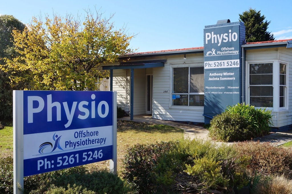 Offshore Physiotherapy Torquay | physiotherapist | 144 Surf Coast Hwy, Torquay VIC 3228, Australia | 0352615246 OR +61 3 5261 5246