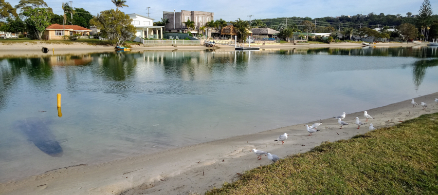 Gold Coast Fishing Spots - Lake Awonga Links South | Park and Recreation, 58A Parnki Parade, Palm Beach QLD 4221, Australia