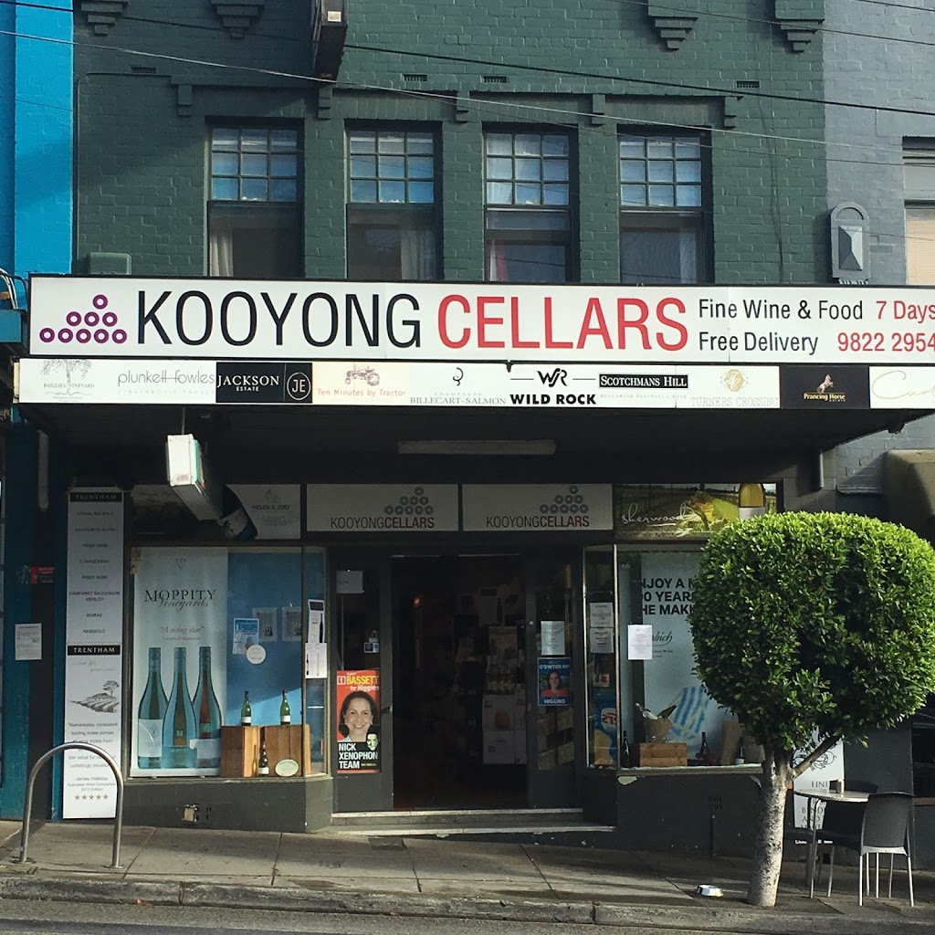 Kooyong Cellars | 473 Glenferrie Rd, Kooyong VIC 3144, Australia | Phone: (03) 9822 2954