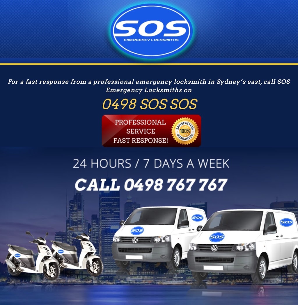 SOS Locksmiths | 432 Malabar Rd, Maroubra NSW 2035, Australia | Phone: 0498 767 767