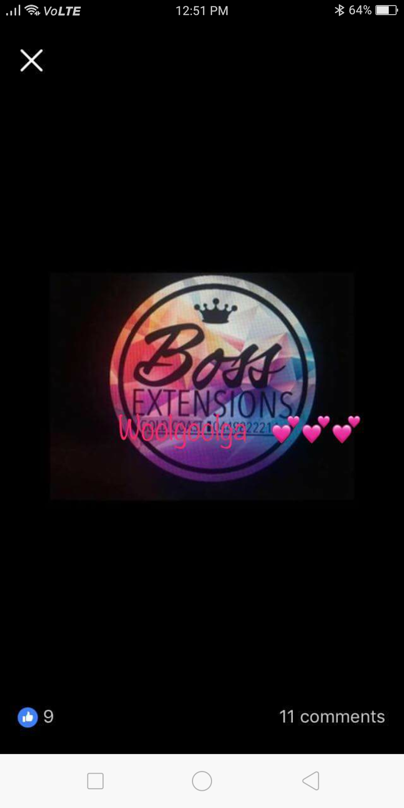 Boss Extensions | hair care | 26 Nightingale St, Woolgoolga NSW 2456, Australia | 0449822214 OR +61 449 822 214