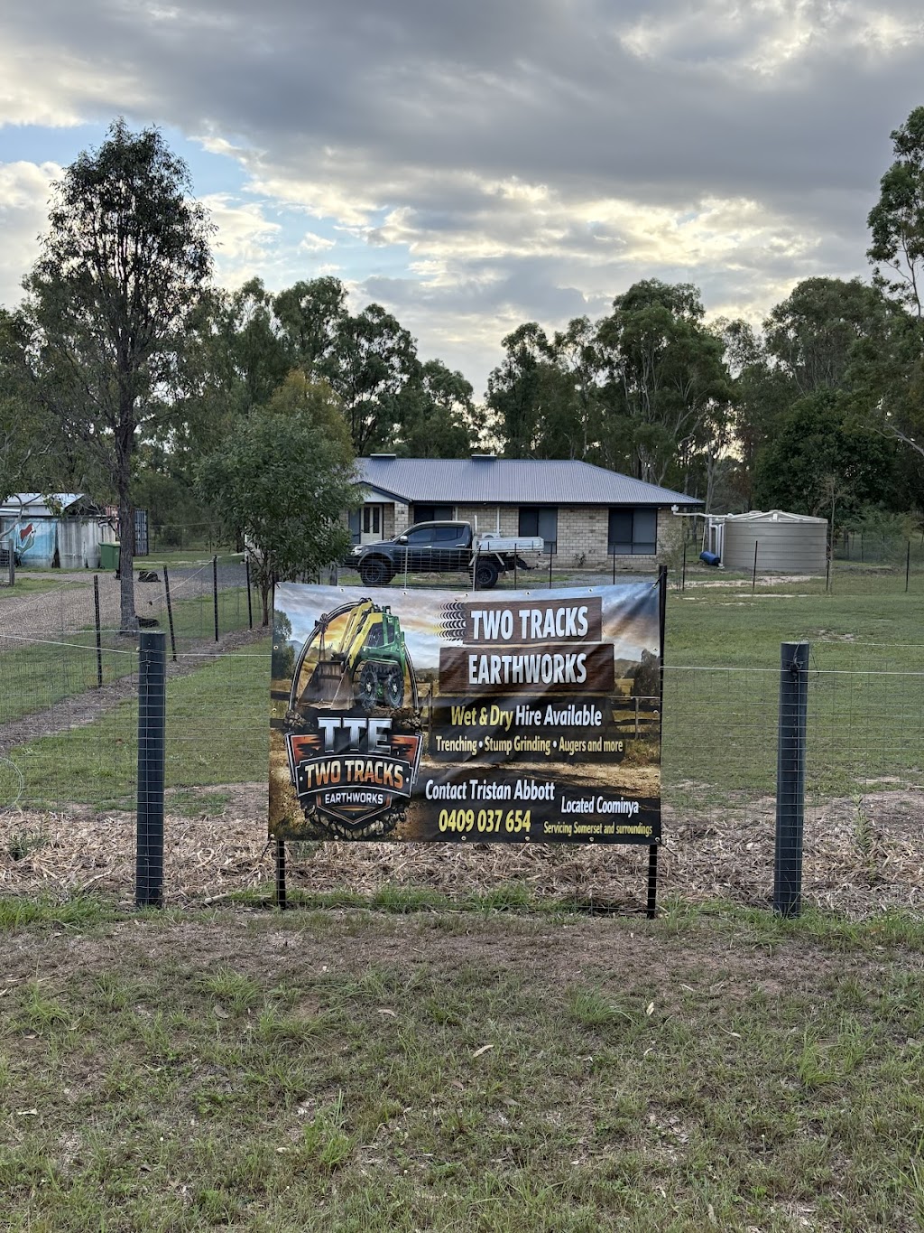 Two Tracks Earthworks | 124 Mahons Rd, Coominya QLD 4311, Australia | Phone: 0409 037 654