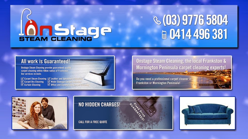 On Stage Carpet Cleaning | laundry | 41 Anthony St, Langwarrin VIC 3910, Australia | 0397765804 OR +61 3 9776 5804