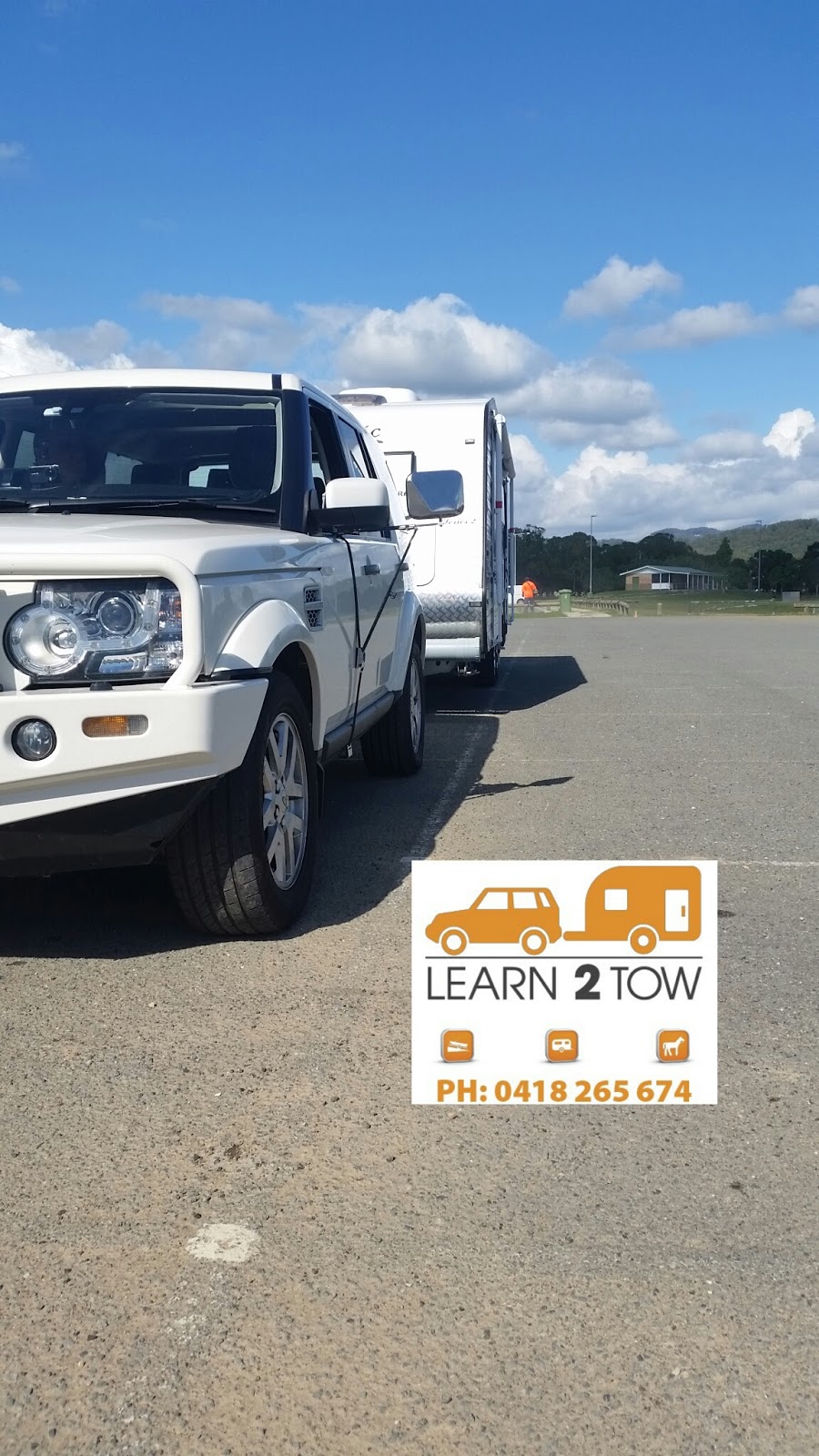learn 2 tow, Caravan Towing Lesson / course | 35 Water Gum St, Elanora QLD 4221, Australia | Phone: 0418 265 674