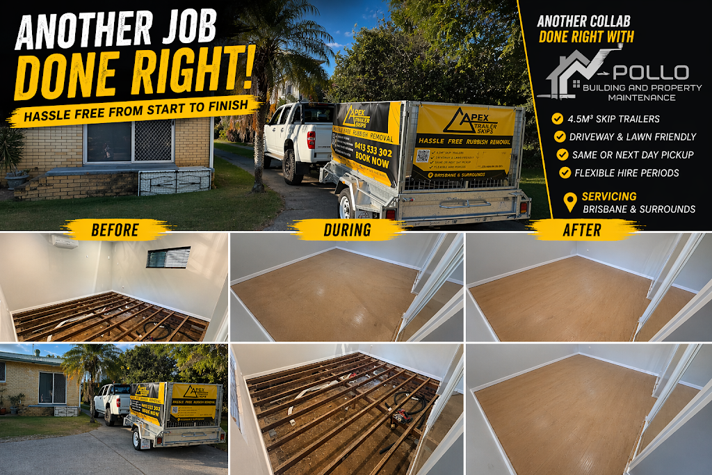 Apex Trailer Skips | 2 Queen St, Redcliffe QLD 4020, Australia | Phone: 0413 533 302