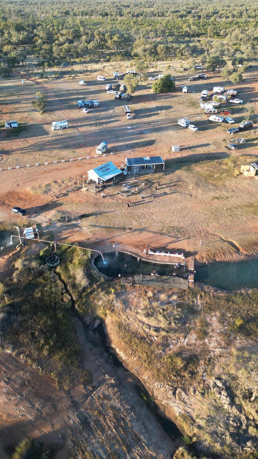Charlotte plains artesian baths | 1993 Charlotte Plains Rd, Cunnamulla QLD 4490, Australia | Phone: (07) 4488 8804