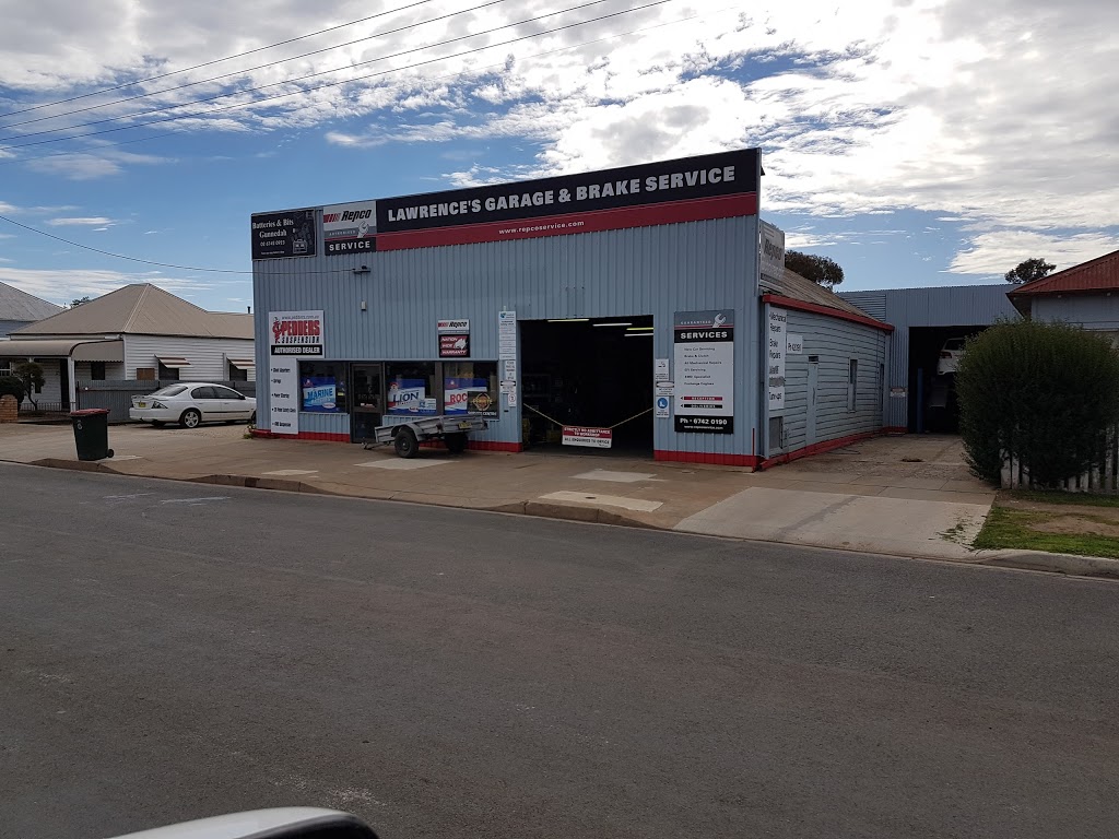 Lawrences Garage & Brake Service | car repair | 60 Conadilly St, Gunnedah NSW 2380, Australia | 0267420190 OR +61 2 6742 0190