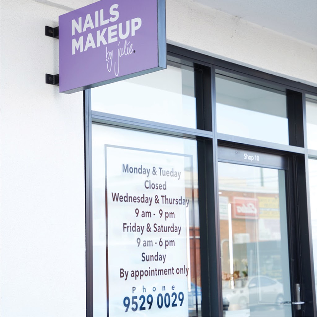 Nails Makeup By Julie | Shop 10 / 187 Rocky Pt Rd, Cnr Targo Rd, Ramsgate NSW 2217, Australia | Phone: (02) 9529 0029