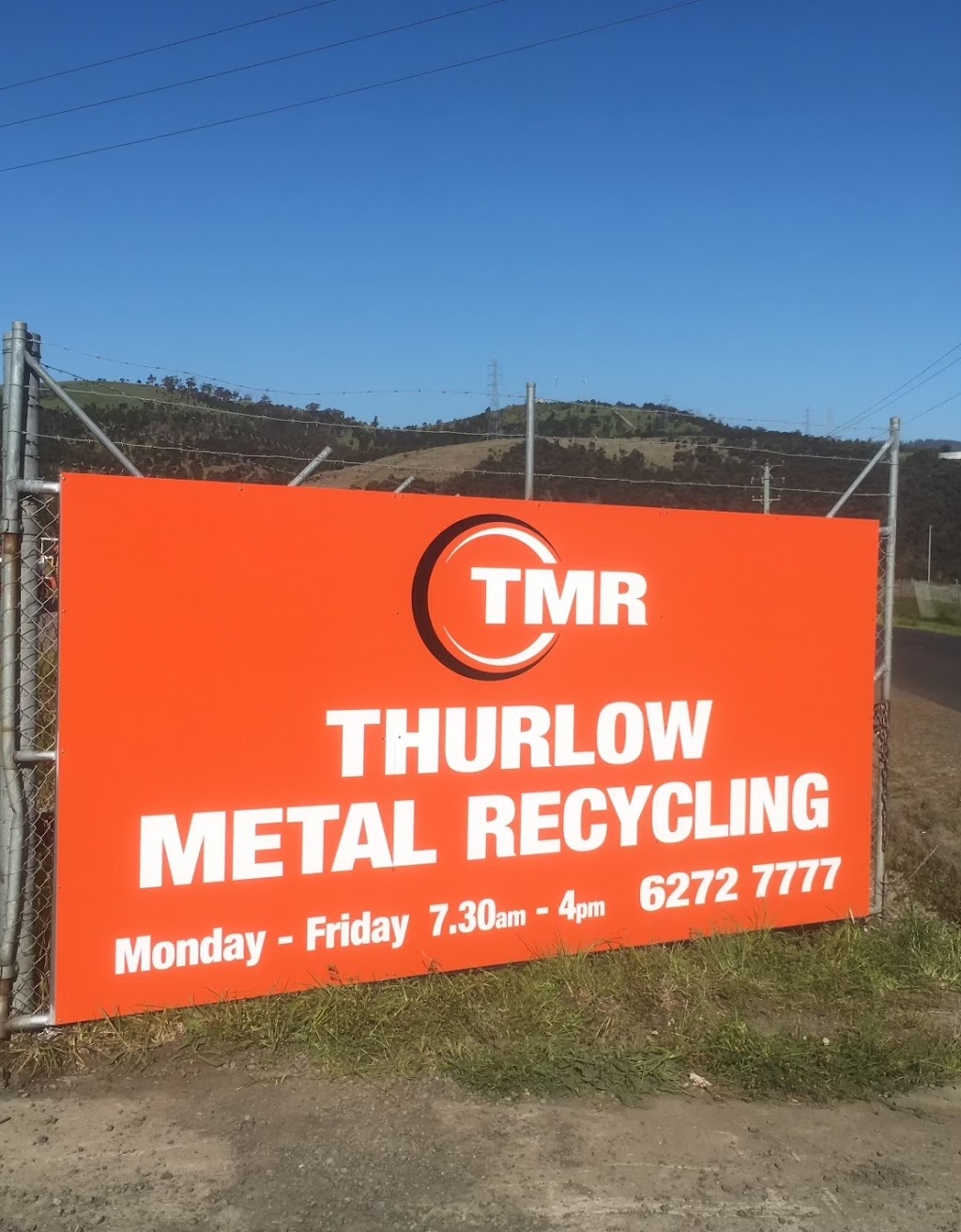 Thurlow Metal Recycling |  | 120 Cove Hill Rd, Bridgewater TAS 7030, Australia | 0362727777 OR +61 3 6272 7777