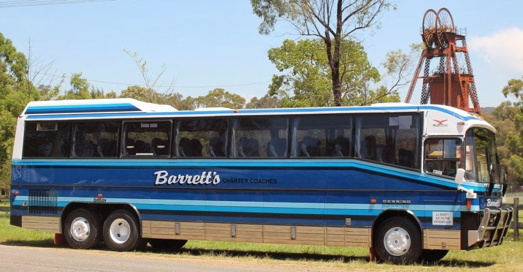 Barretts Charter Coaches | 29 Richmond St, Kitchener NSW 2325, Australia | Phone: (02) 4990 4410