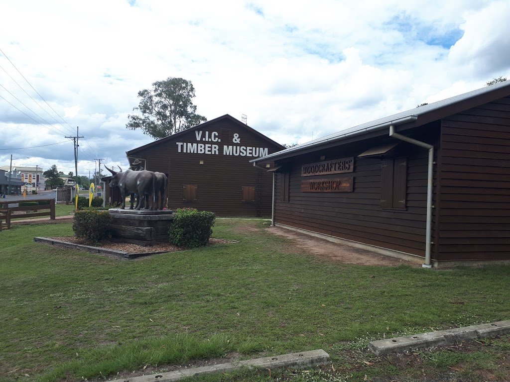 Wondai Visitor Information Centre and South Burnett Timber Indus | travel agency | 80 Haly St, Wondai QLD 4611, Australia | 0741899251 OR +61 7 4189 9251