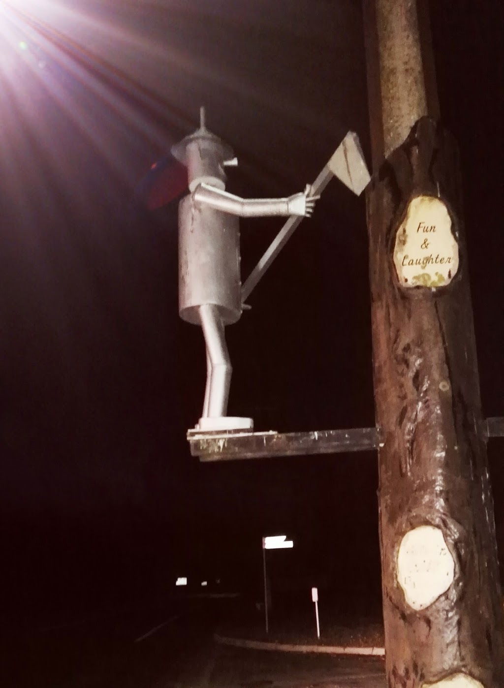 Tin Man - Love Laughter Light Pole | museum | Tanunda SA 5352, Australia