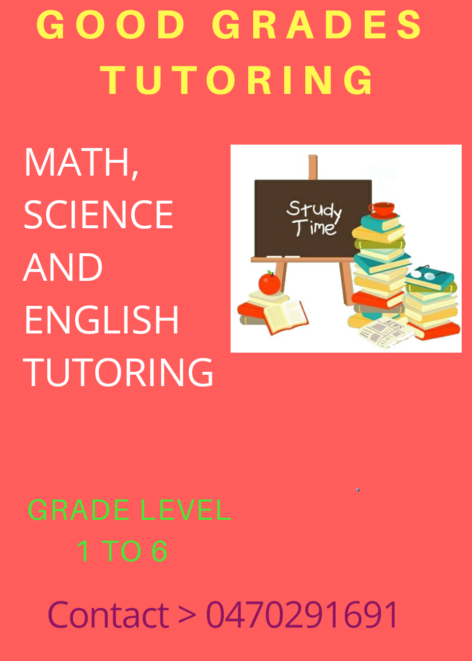 Good Grades Tutoring | 1 Hadley Ln, Craigieburn VIC 3064, Australia | Phone: 0470 291 691