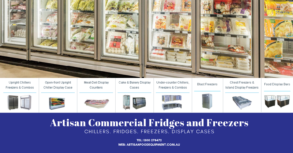 Artisan Commercial Fridge - Commercial Freezer - Glass Door Disp | home goods store | 72-78 Tattersall Rd, Kings Park NSW 2148, Australia | 1300278472 OR +61 1300 278 472
