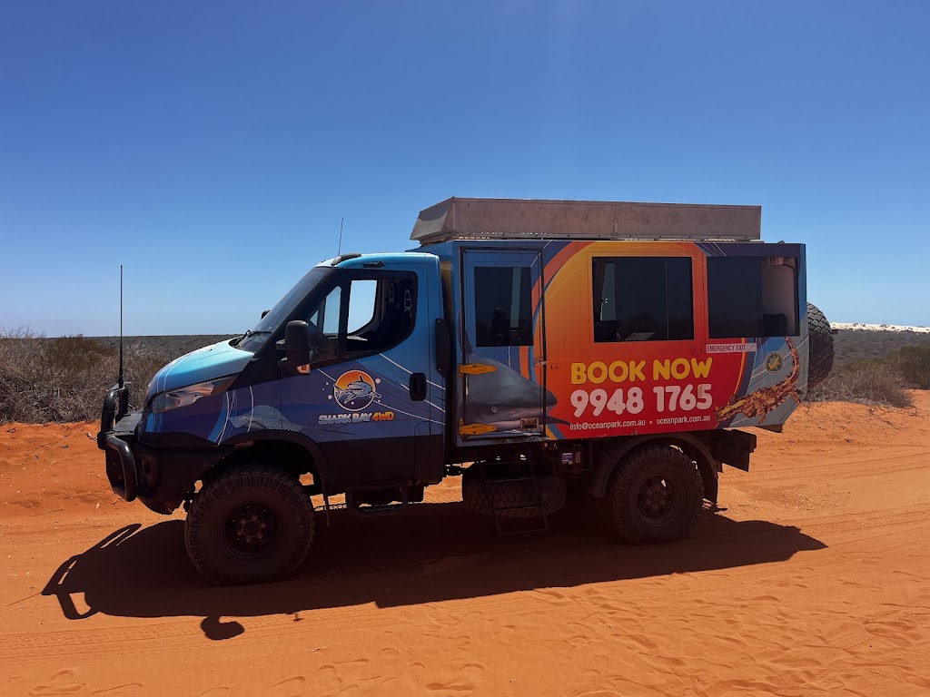 Shark Bay 4WD Tours | 1 Ocean Park Rd, Shark Bay WA 6537, Australia | Phone: (08) 9948 1765