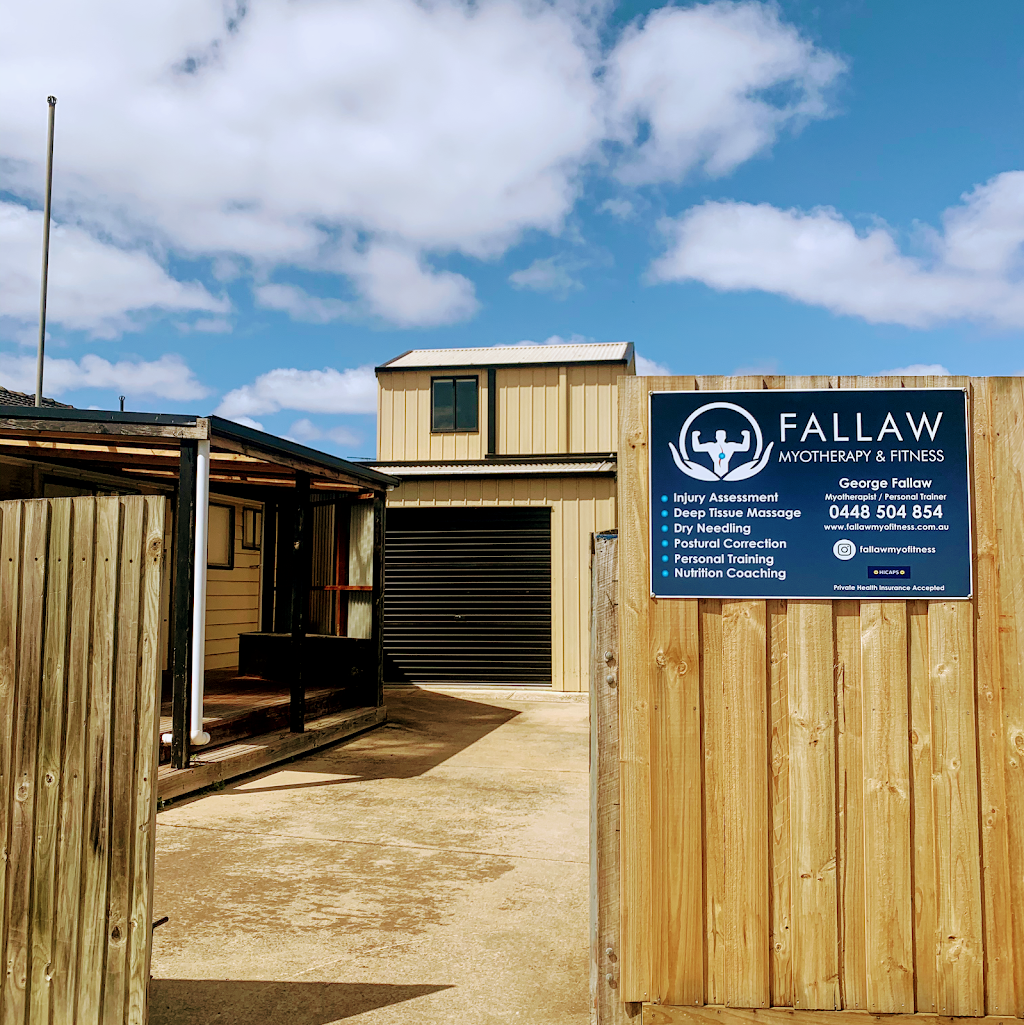 Fallaw Myotherapy & Fitness | health | 10 Andrew St, Newcomb VIC 3219, Australia | 0448504854 OR +61 448 504 854