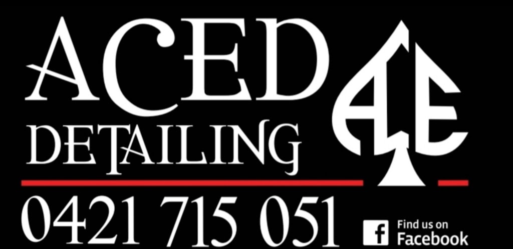 Aced Detailing |  | 54 Rocla Rd, Traralgon East VIC 3844, Australia | 0421715051 OR +61 421 715 051