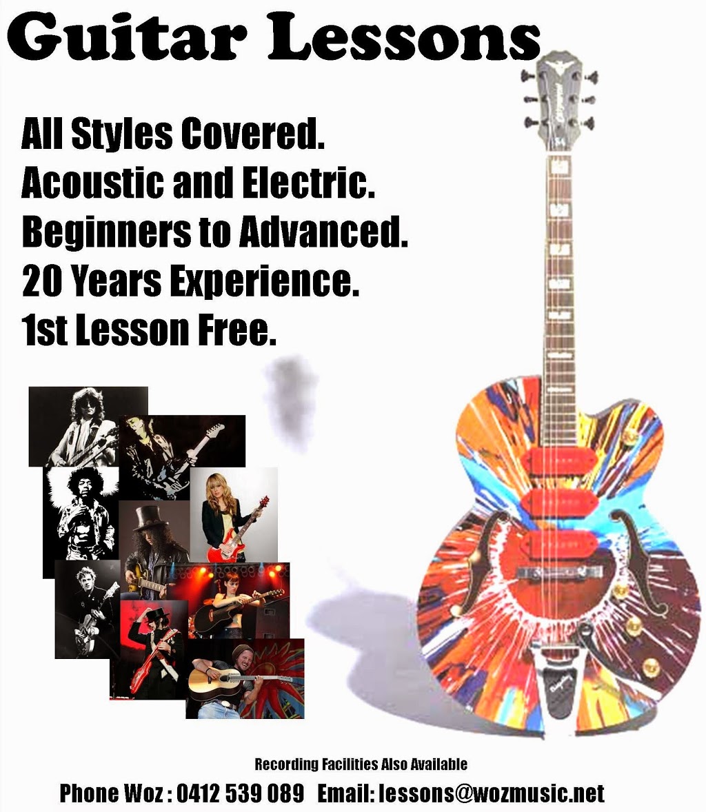 Guitar Lessons | 6 Ash Ct, Melbourne VIC 3192, Australia | Phone: 0412 539 089