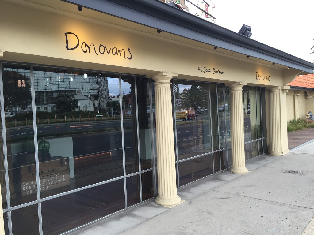 Donovans | restaurant | 40 Jacka Blvd, St Kilda VIC 3182, Australia | 0395348221 OR +61 3 9534 8221