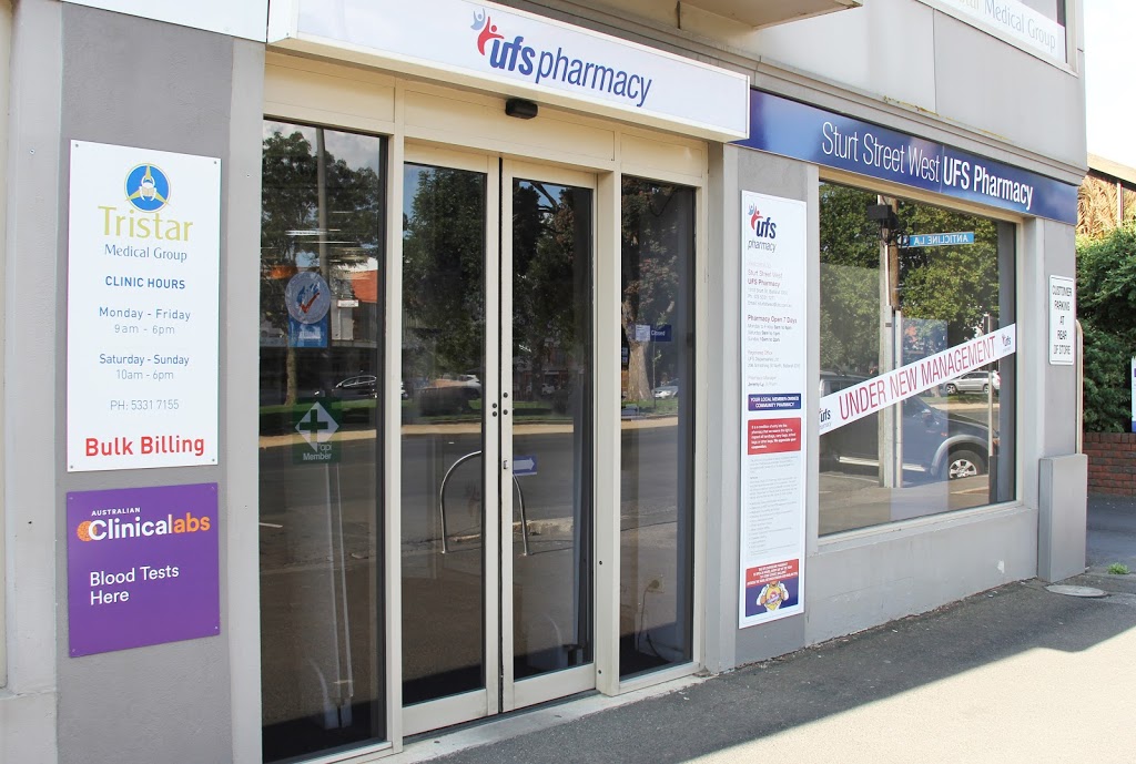 Sturt St West UFS Pharmacy | pharmacy | 1010 Sturt St, Ballarat Central VIC 3350, Australia | 0353311271 OR +61 3 5331 1271
