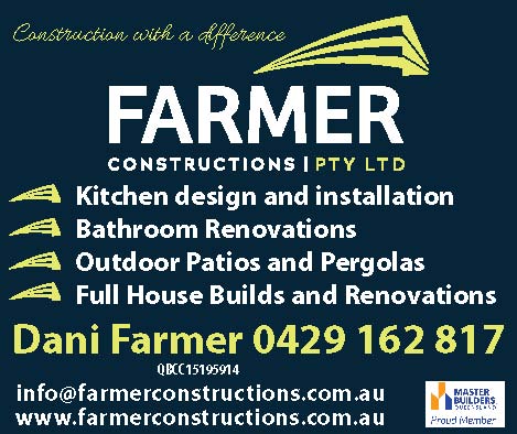 Farmer Constructions PTY LTD - Sunshine Coast | home goods store | Mooloolah Valley QLD 4553, Australia | 0754929409 OR +61 7 5492 9409