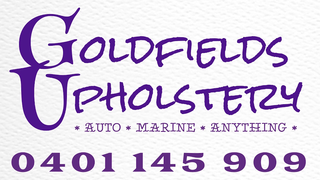 Goldfields Upholstery | car repair | 6a Windham St, Raglan VIC 3373, Australia | 0401145909 OR +61 401 145 909