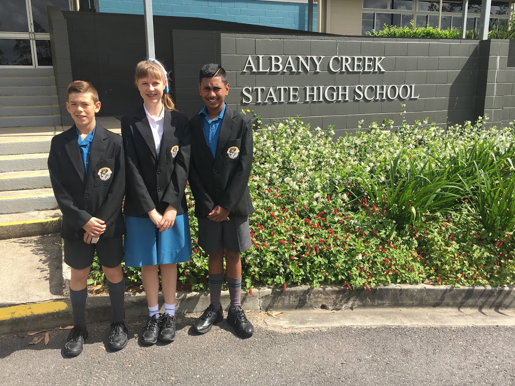 Albany Creek State High School | secondary school | Albany Forest Dr, Albany Creek QLD 4035, Australia | 0733256333 OR +61 7 3325 6333