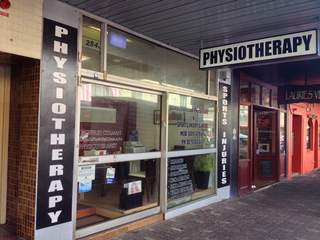 Bondi Surfside Physiotherapy & Sports Injury Centre | physiotherapist | 2/284 Bondi Rd, Bondi NSW 2026, Australia | 0293652111 OR +61 2 9365 2111