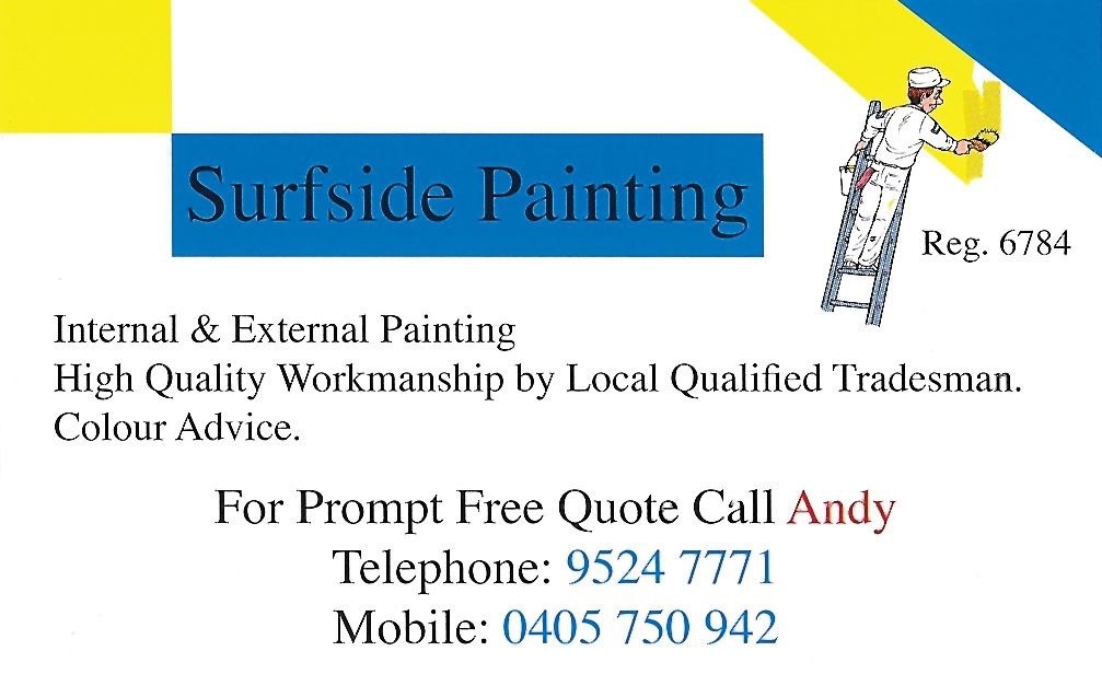 Surfside Painting Secret Harbour | 31 Summerville Ave, Secret Harbour WA 6173, Australia | Phone: 0405 750 942