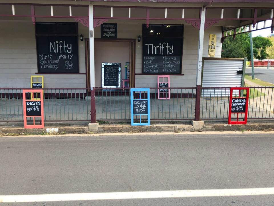 Nifty Thrifty | 98 James St, Mount Morgan QLD 4714, Australia | Phone: 0455 414 266