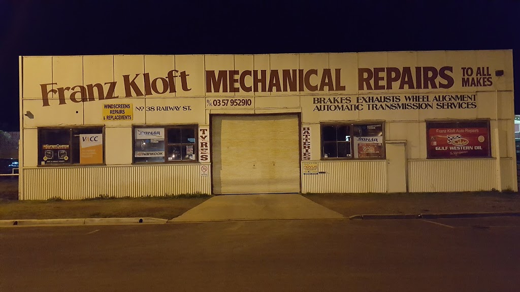 Franz Kloft Mechanical Repairs | car repair | 38 Railway St, Euroa VIC 3666, Australia | 0357952910 OR +61 3 5795 2910