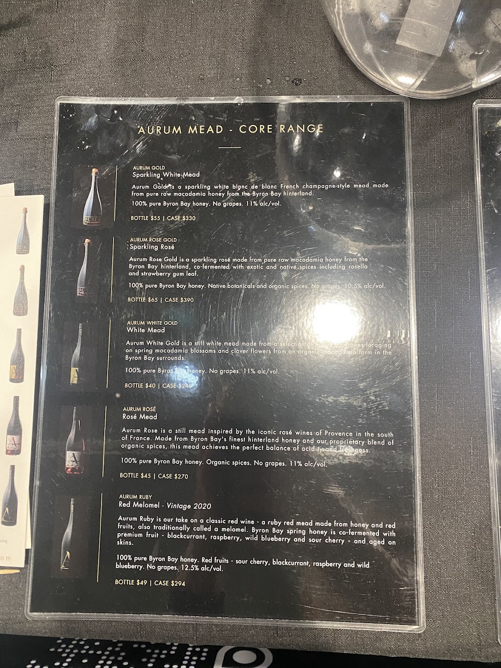 AURUM PREMIUM MODERN HONEY WINES | 13-15 Old Pacific Hwy, Newrybar NSW 2481, Australia | Phone: 0468 339 538