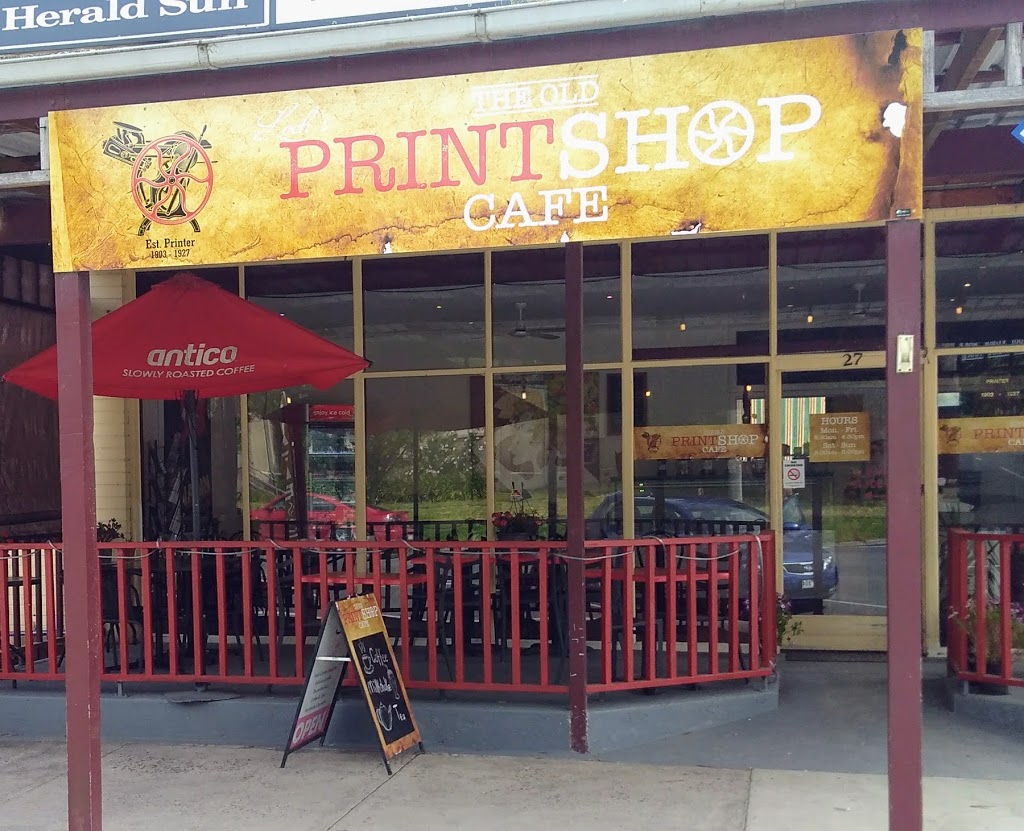 The Old Print Shop Cafe Loch | cafe | 27 Victoria Rd, Loch VIC 3945, Australia | 0356594455 OR +61 3 5659 4455