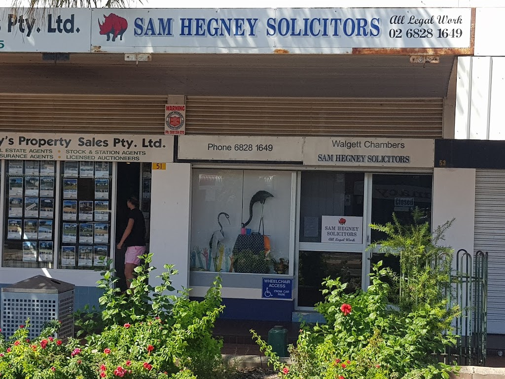 Sam Hegney Solicitors | 53 Fox St, Walgett NSW 2832, Australia | Phone: (02) 6828 1649