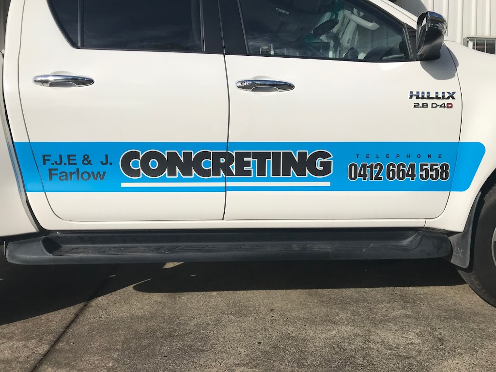Farlow Concrete Pty Ltd | 29 Craft Cl, Toormina NSW 2452, Australia | Phone: (02) 6658 6441