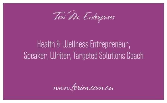 Teri M. Consulting | health | 21 Geary Ct, Caboolture QLD 4510, Australia | 0419792768 OR +61 419 792 768