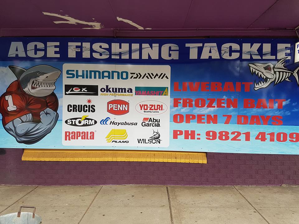 Ace Fishing Tackle | 3 Newbridge Rd, Chipping Norton NSW 2170, Australia | Phone: (02) 9821 4109