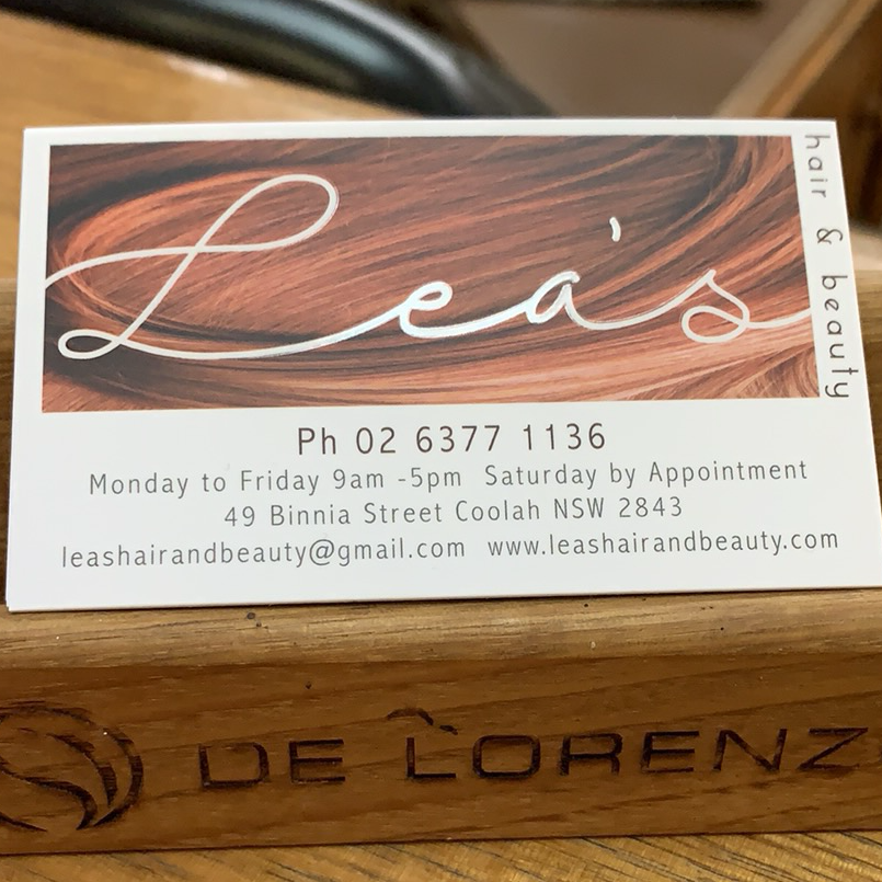 Lea’s Hair and Beauty | 49 Binnia St, Coolah NSW 2843, Australia | Phone: (02) 6377 1136