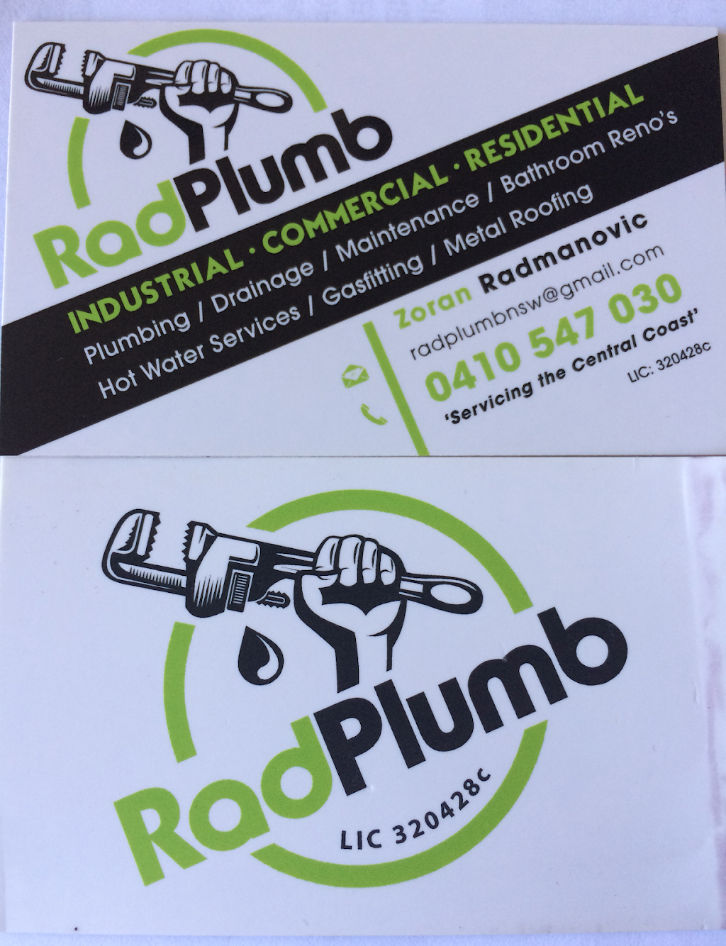 Radplumb pty ltd | plumber | 29 Lumeah Ave, Wamberal NSW 2260, Australia | 0410547030 OR +61 410 547 030